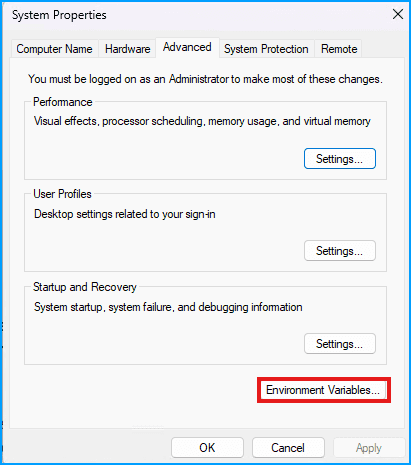environment-variables